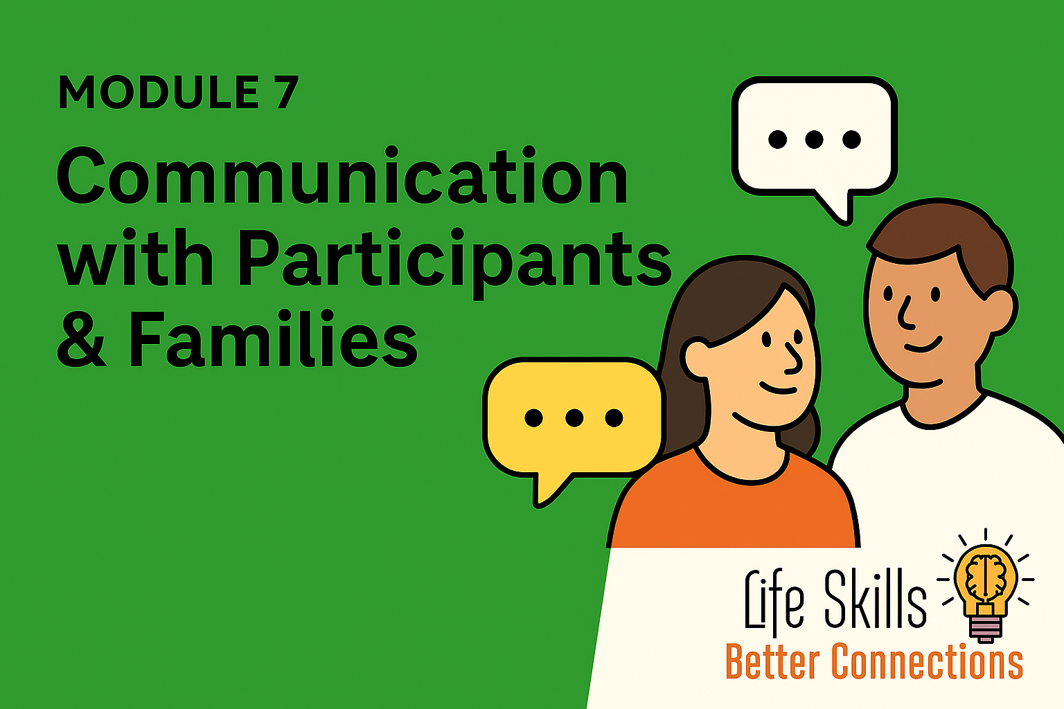 Communication with Participants & Families