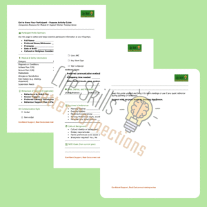 Get To Know Your Participant Guide